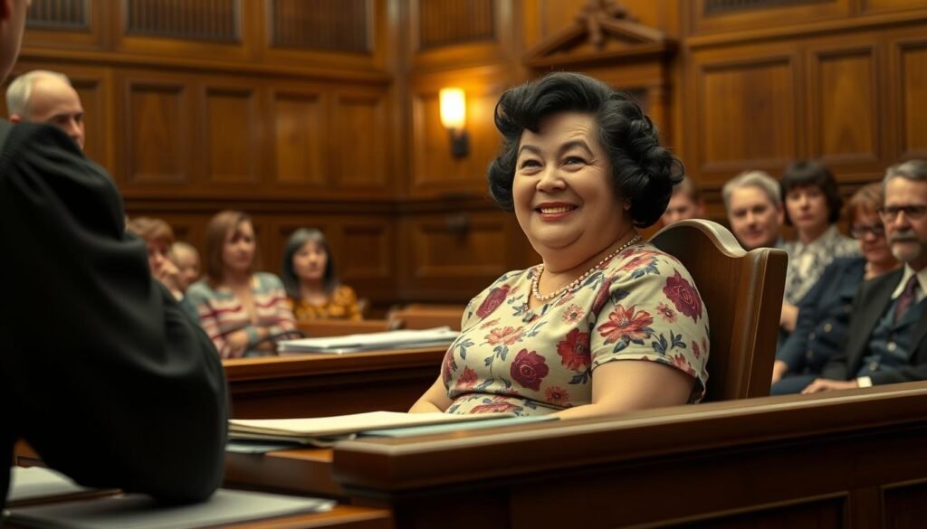 Nannie Doss during her trial