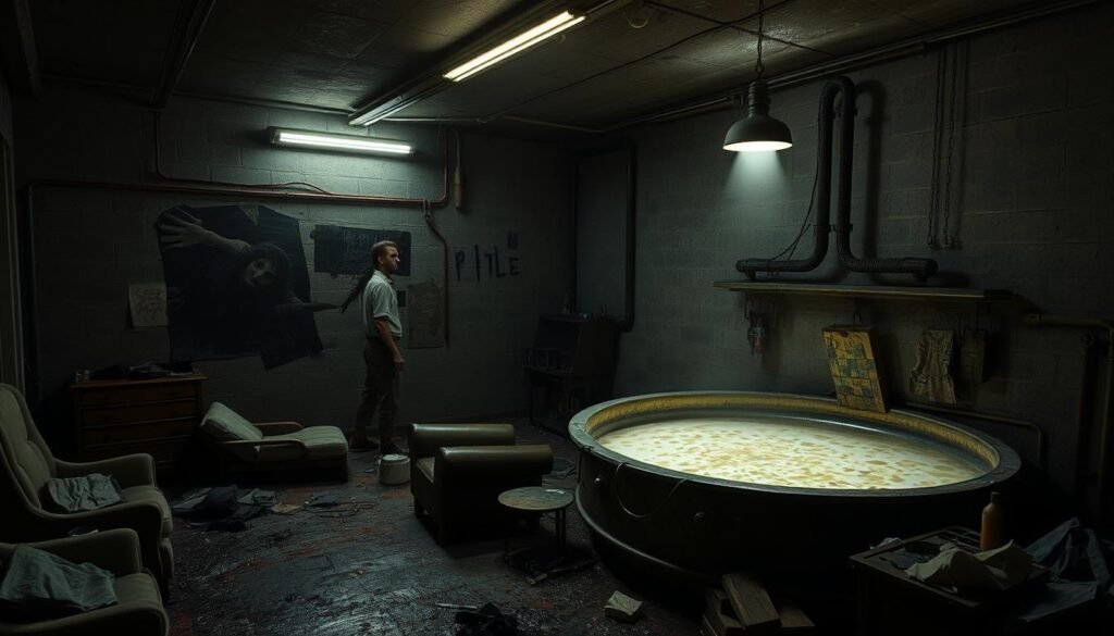John Haigh acid bath murderer crime scene
