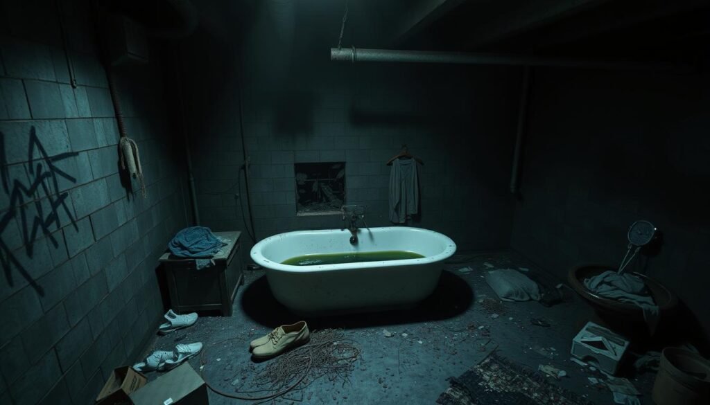John Haigh acid bath murderer crime scene